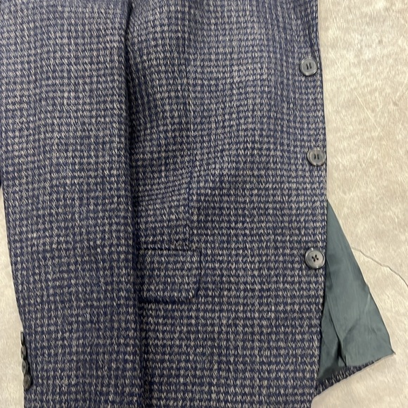 Gorgeous Joseph Aboud for Nordstrom’s 100% wool blazer, blue brown 40 regular - Picture 11 of 11